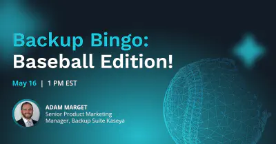 Backup Bingo: Baseball Edition
