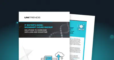Azure Backup IT Buyer's Guide