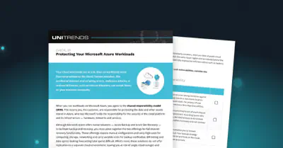 Checklist: Protecting Your Microsoft Azure Workloads