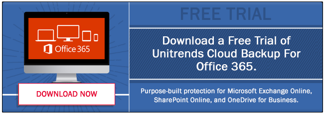 Office 365 backup free trial
